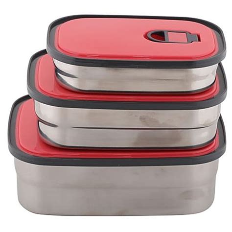 Homio Stainless Steel Lunch Box/ Tiffin Set 